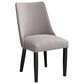 Steve Silver Xena Side Chair with Light Gray in Ebony, , large