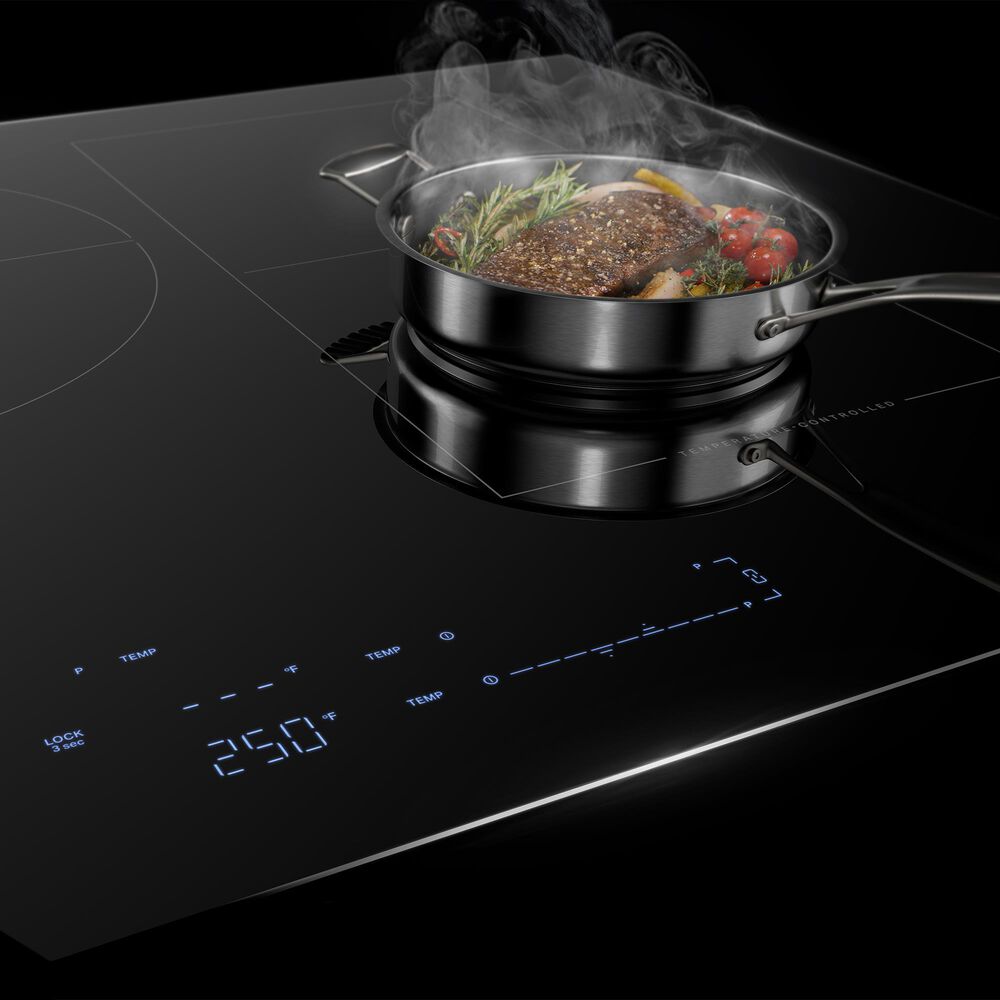 JennAir 24" Oblivion Smart Induction Cooktop in Black, , large