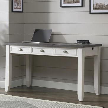 Martin Svensson Home Lift Top Desk in White and Grey , , large