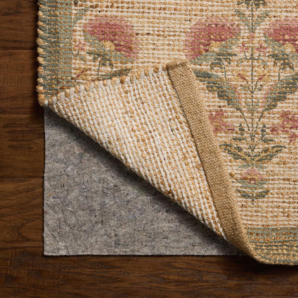 Chris Loves Julia x Loloi Rue Sage and Blush 3'6" x 5'6" Area Rug, , large