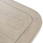 Fairfield Chair Everett Double Pedestal Dining Table in Biscotti and Brushed Brass- Table Only, , large
