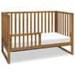 New Haus Hunter 3-In-1 Convertible Crib in Chestnut, , large