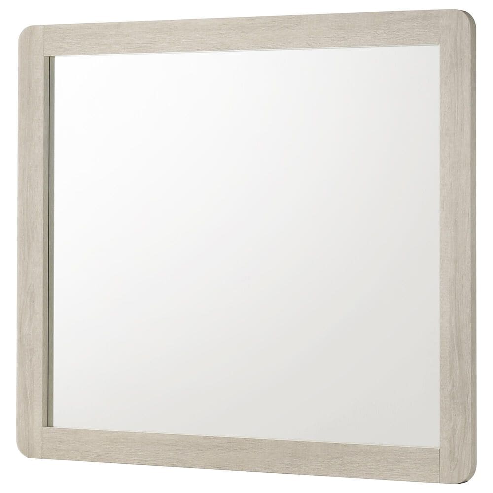 Crown Mark Nyomi 5-Piece King Panel Bedroom Set in White, , large