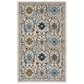 Safavieh Evoke EVK210C-3 3" x 5" Ivory/Blue Area Rug, , large