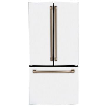 Cafe 19 Cu. Ft. 3-Door French Door Refrigerator in Matte White, , large