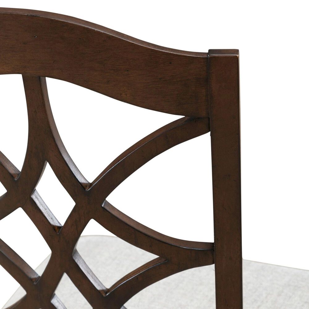 Belle Furnishings Arden Road Side Chair in Satin Cherry, , large
