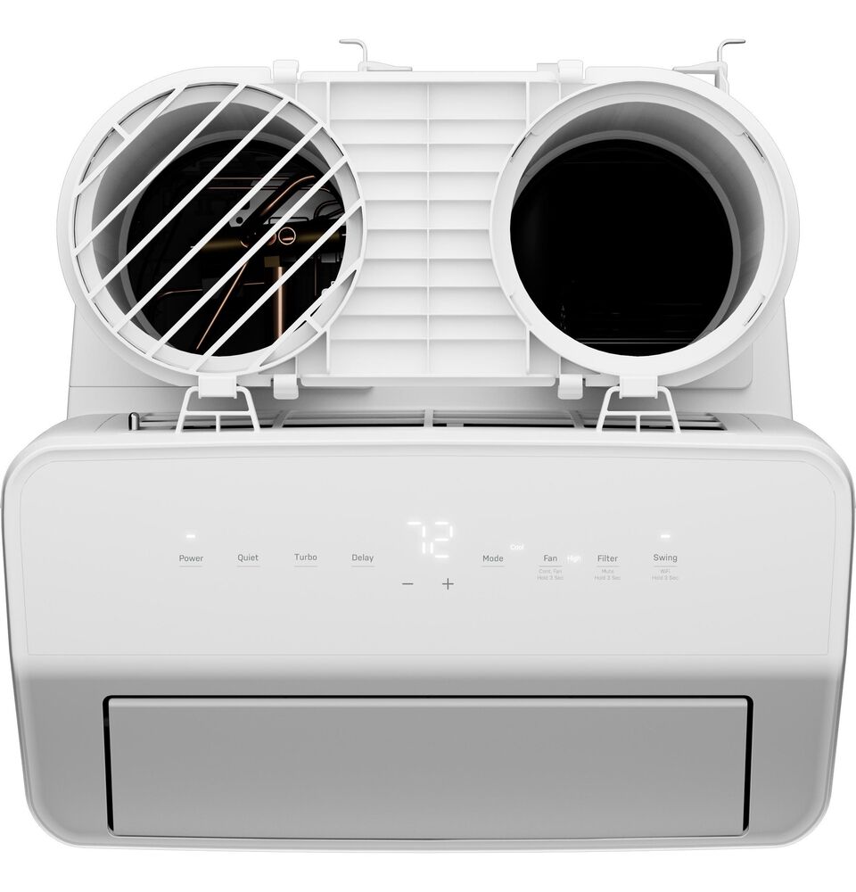 GE Profile 10,000 BTU Portable Air Conditioner with Dehumidifier and Remote in White, , large