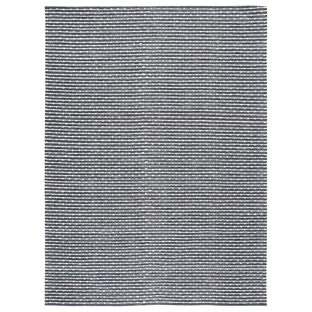 Safavieh Montauk MTK275F 8" x 10" Grey and Ivory Area Rug, , large