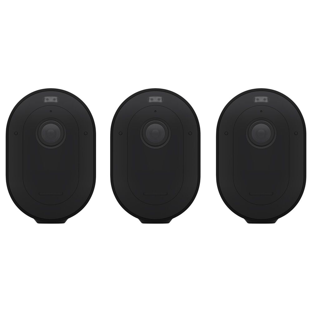 Arlo Pro 5S 2K Wireless Security Camera - 3 Pack - Black, , large