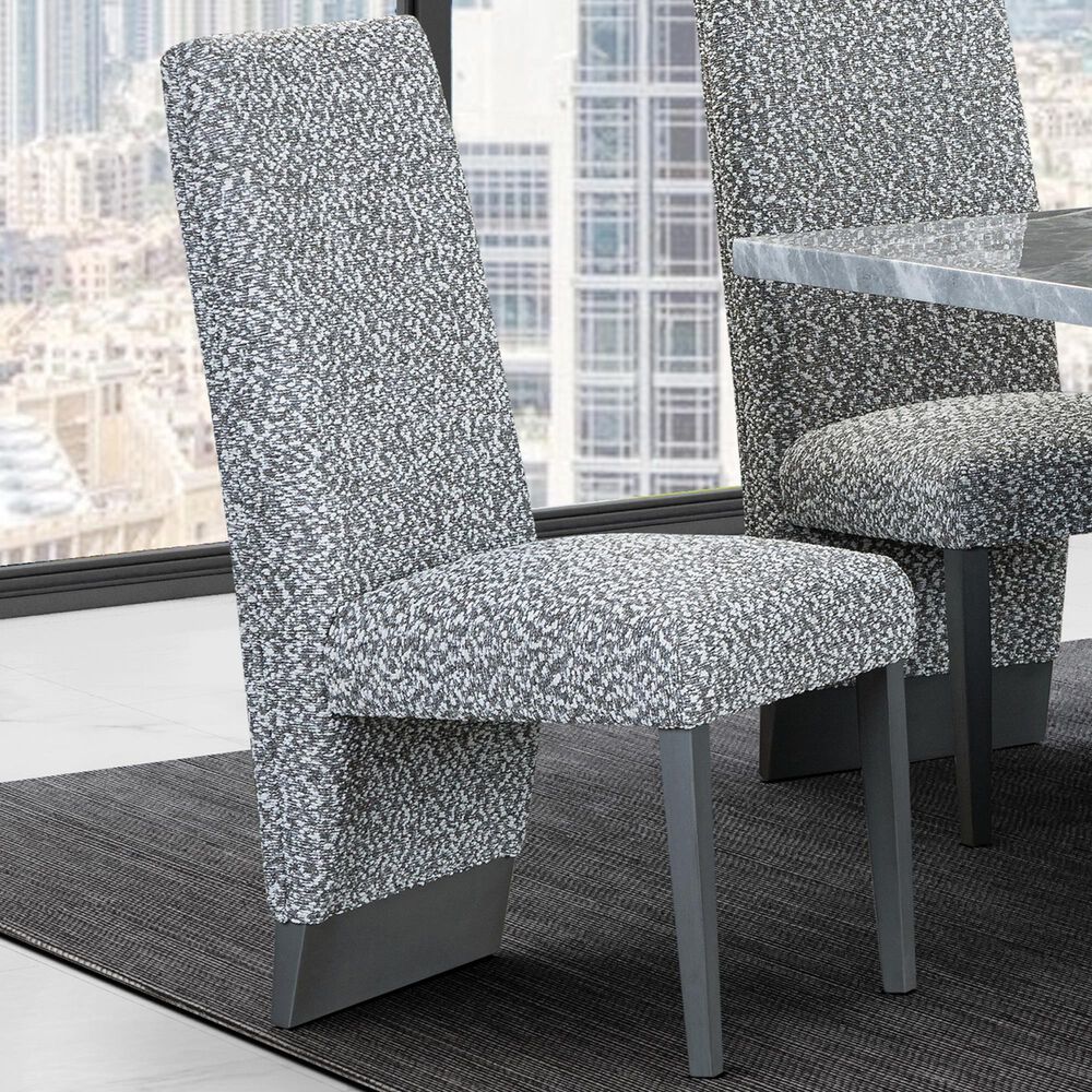 Global Furniture USA 7-Piece Rectangular Dining Set in Grey, , large