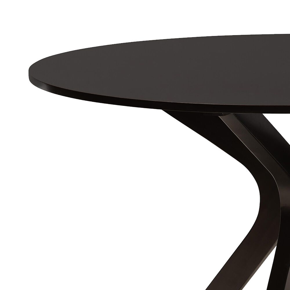 Baxton Studio Callie 7-Piece Dining Set in Sand/Dark Brown, , large