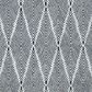 Safavieh Micro-Loop 4" x 6" Light Blue and Charcoal Area Rug, , large