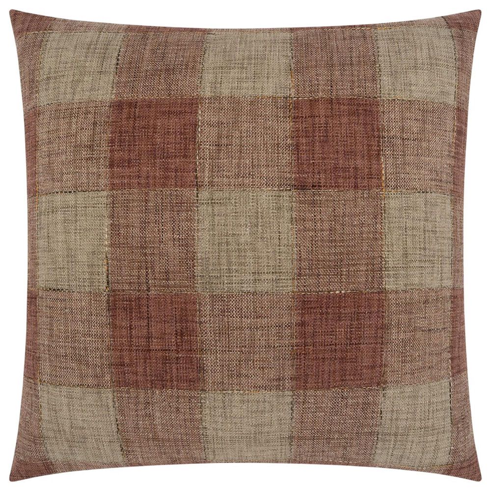 D.V. KAP Home Cromwell 24" Square Throw Pillow in Chestnut, , large