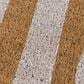 Novogratz Aloha Hello ALO-2 1"6" x 2"6" White Door Mat, , large