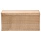 Baxton Studio Caden Storage Bench in Natural, , large