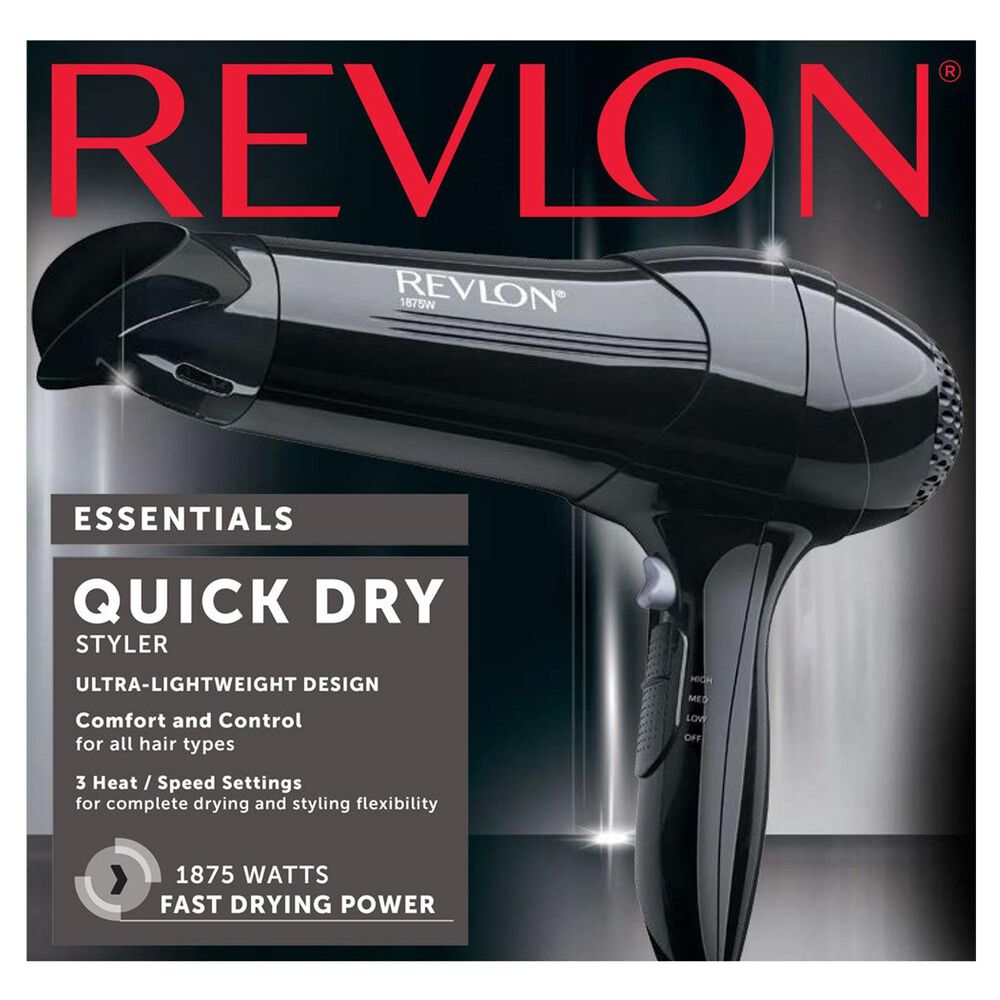 Revlon 1875W Turbo Styler Dryer, , large