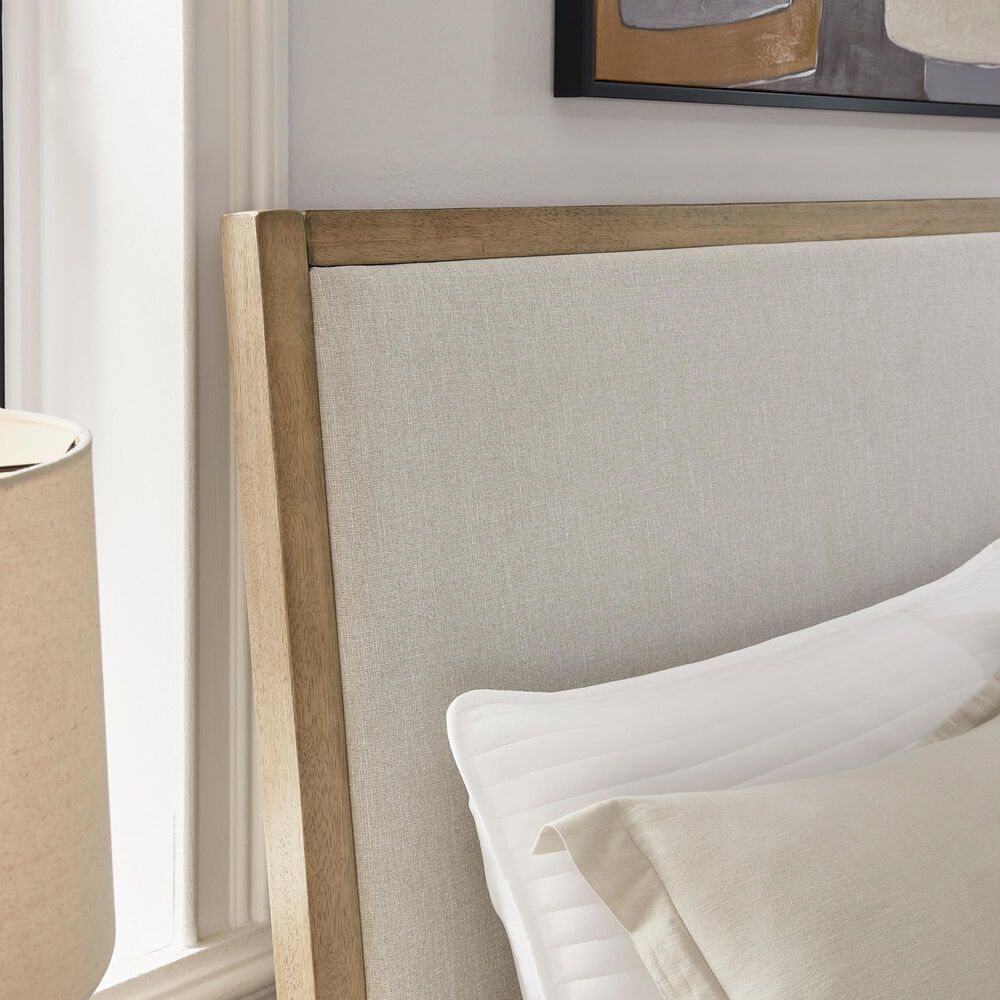 Ashley Tomtyn California King Upholstered Bed  in Light Brown, , large