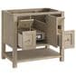 James Martin Vanities Breckenridge 36" Single Vanity in Whitewashed Oak with 3 cm Ethereal Noctis Quartz Top, , large