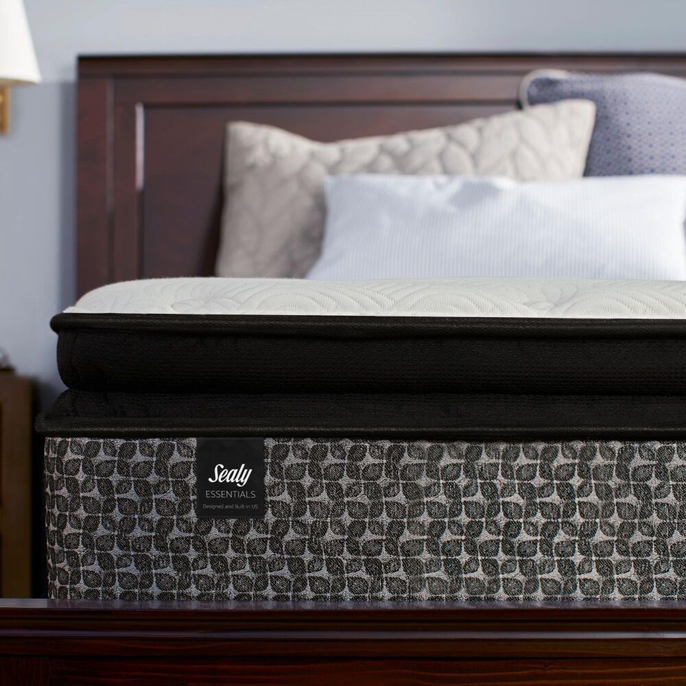 Sealy Response Essentials Fritz Plush Pillow Top Queen Mattress Only Nebraska Furniture Mart