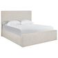 Universal Furniture Oasis King Upholstered Bed with Two Nightstands in Dockside, , large