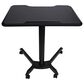 HP Adjustable Sit/Stand Laptop Desk in Black, , large