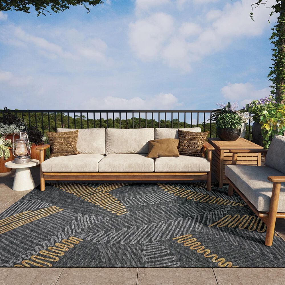 Dalyn Rug Company Sedona 3&#39; x 5&#39; Shadow Indoor/Outdoor Area Performance Rug, , large