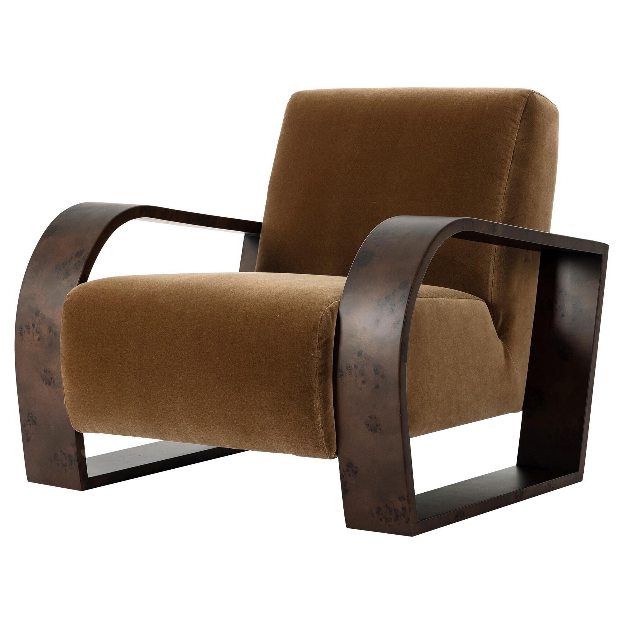 Four Hands Montez Accent Chair in Surrey Ochre