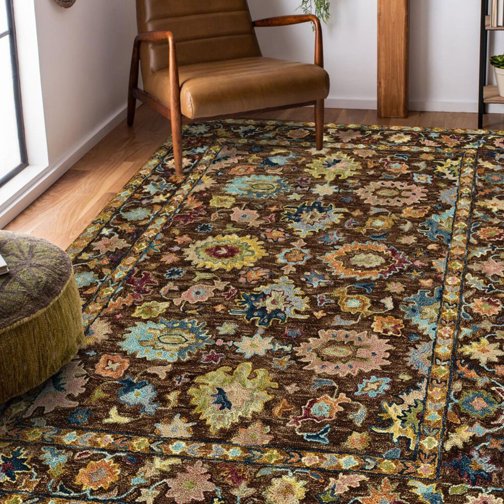 Amer Rugs Jackson JAC-6 Brown 8&#39; x 10&#39; Area Rug, , large