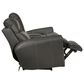 Catnapper Fredda Power Reclining Console Loveseat with Power Headrest in Anthracite, , large