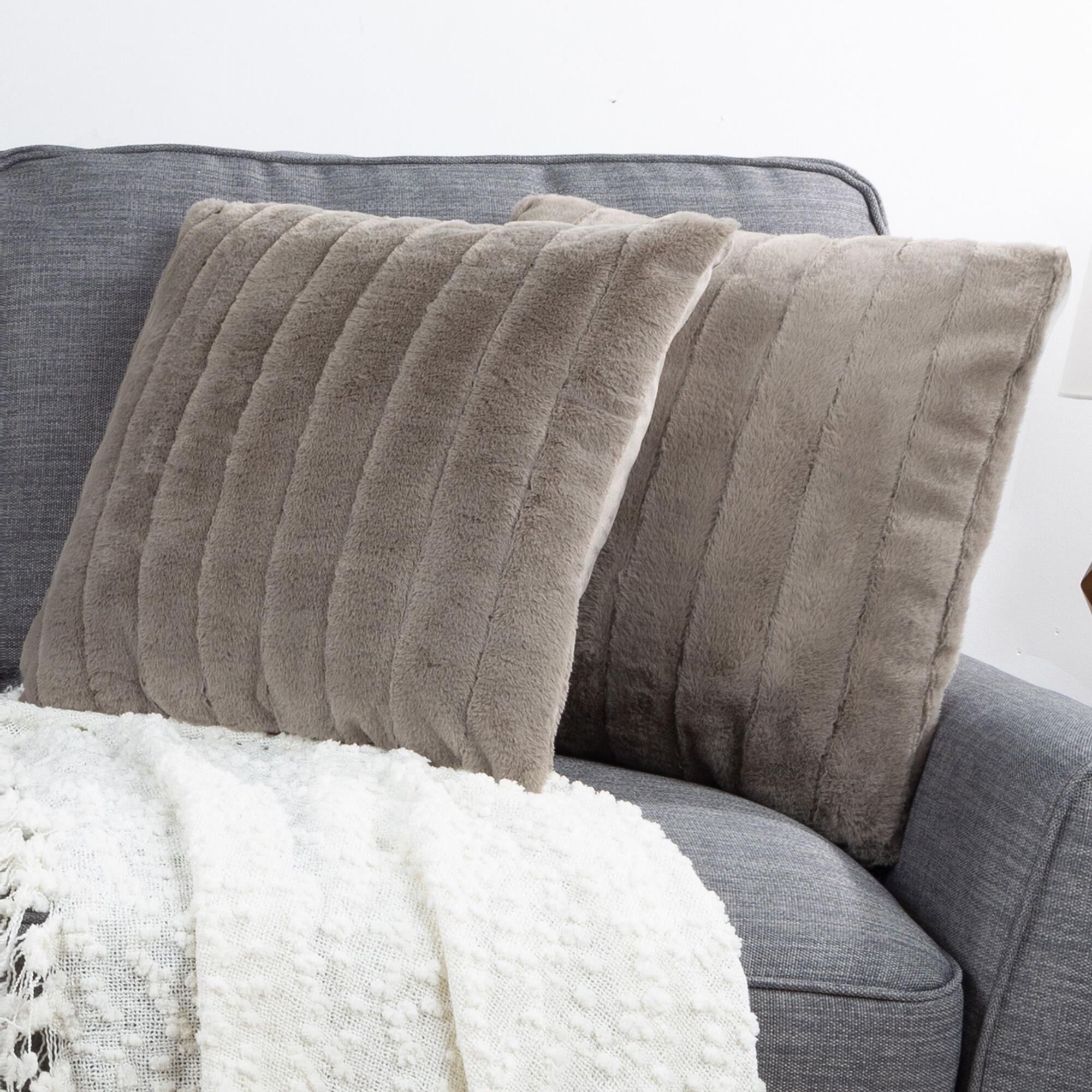 Large couch new arrivals pillow sets