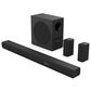 Hisense 75" QLED 4K UHD - Vidaa TV with 5.1 Channel Soundbar System in Black, , large