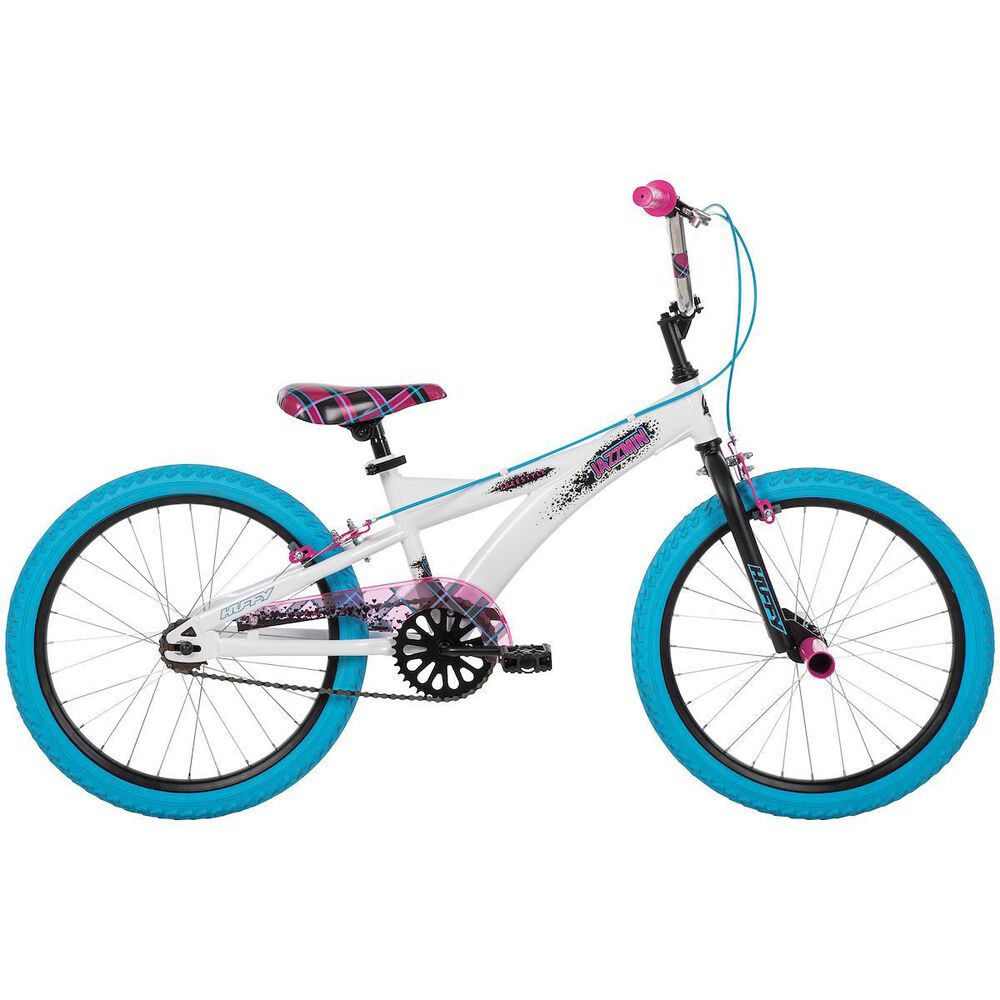 Huffy Jazzmin BMX 20&quot; Girls&#39; Bicycle in Blue, Pink and White, , large