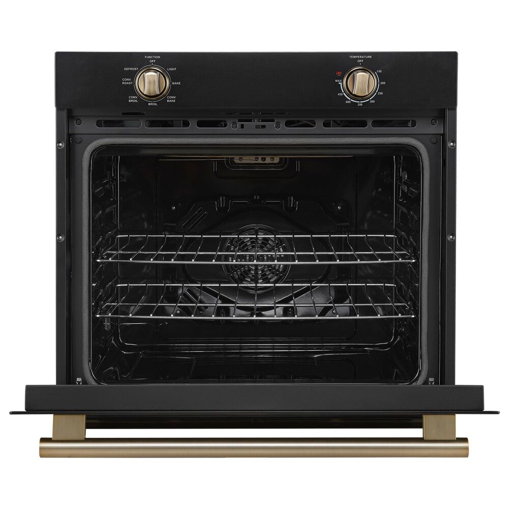 Forno Vomero 30" Single Electric Wall Oven in Black, , large