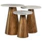 Waltham Nolan 3-Piece Accent Table Set in White and Natural, , large