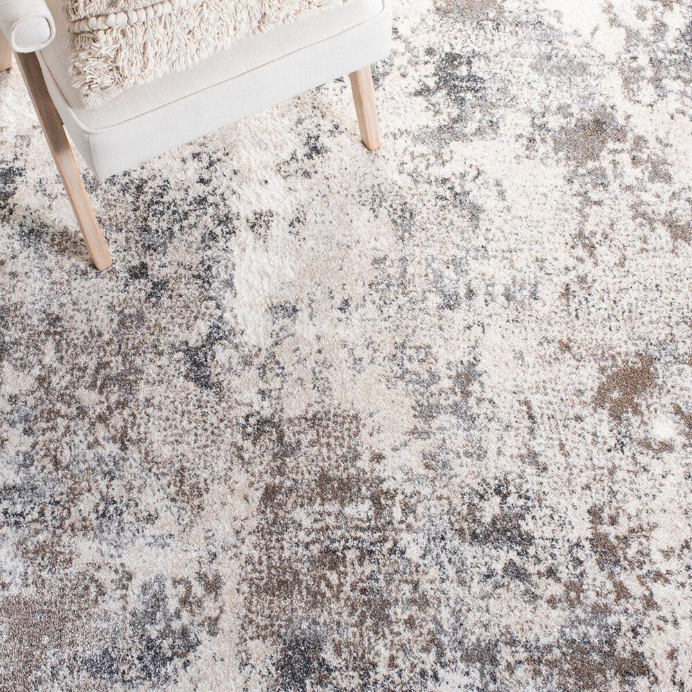 Safavieh Aston 5&#39;3&quot; x 7&#39;7&quot; Ivory and Grey Area Rug, , large