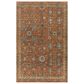 Surya Reign 2"6" x 10" Dark Brown, Black, Beige, Dusty Pink, Blue and Medium Green Runner, , large