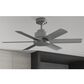 Hunter Kennicott 44" Outdoor Ceiling Fan in Matte Silver, , large
