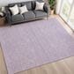 Dalyn Rug Company Soft Essentials Lavender 9" x 12" Area Rug, , large