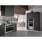 Miele 48" Freestanding Natural Gas Dual Fuel Range with Broil-Griddle Cover in Stainless Steel and Black, , large