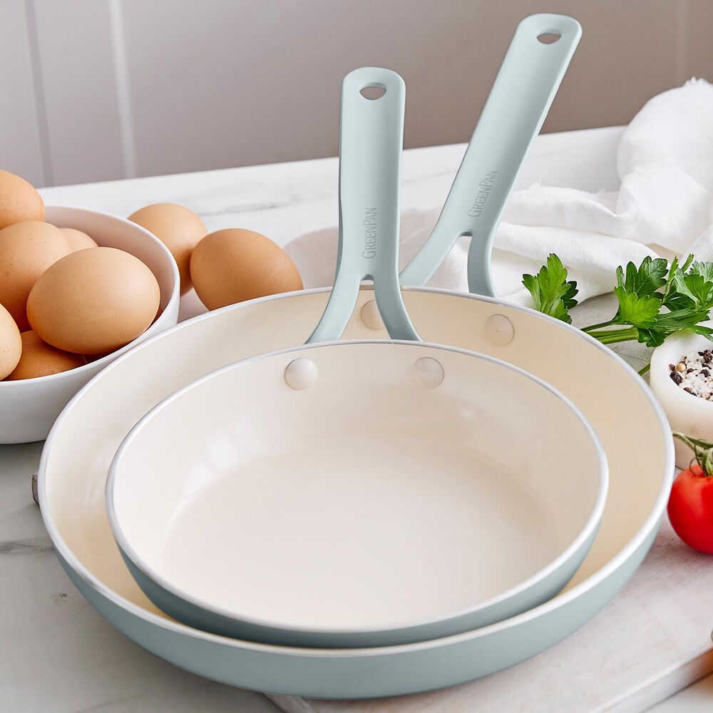 Green Pan Nova Gallery 2-Piece Frypan Set in Coastline, , large