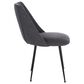 Safavieh Foster Dining Chair in Navy /Black, , large