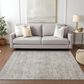 Dalyn Rug Company Burano BU10 9" x 12" Linen Indoor/Outdoor Area Rug, , large
