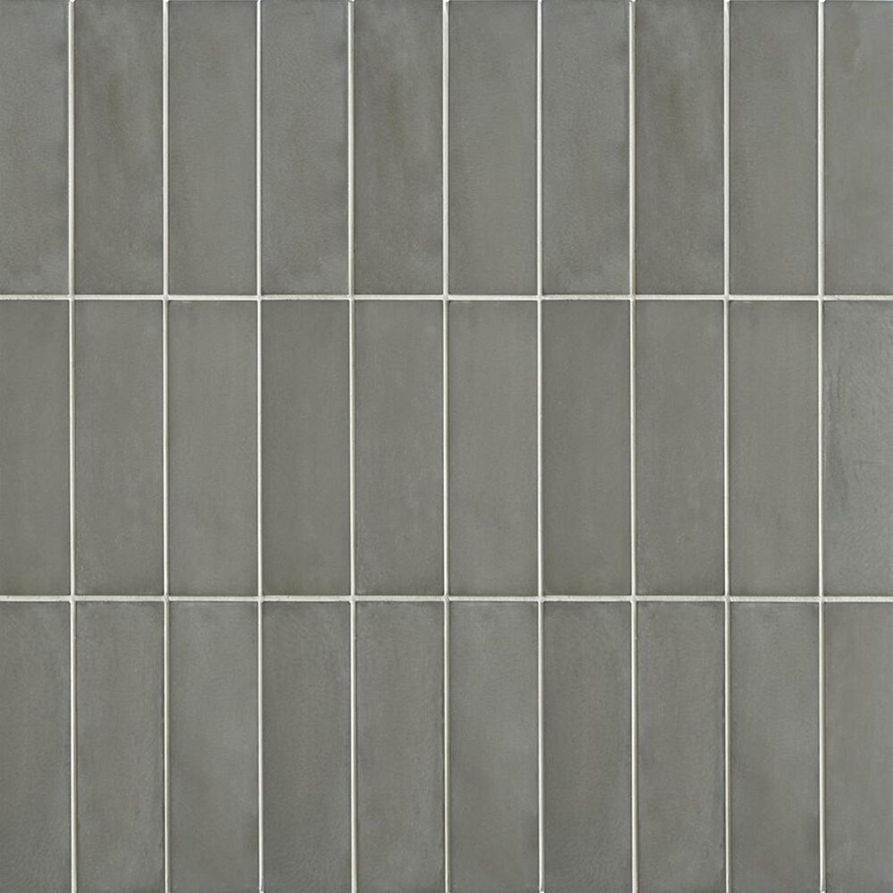 Soho Studio ColorHues Charcoal 2" x 8" Cement Tile, , large