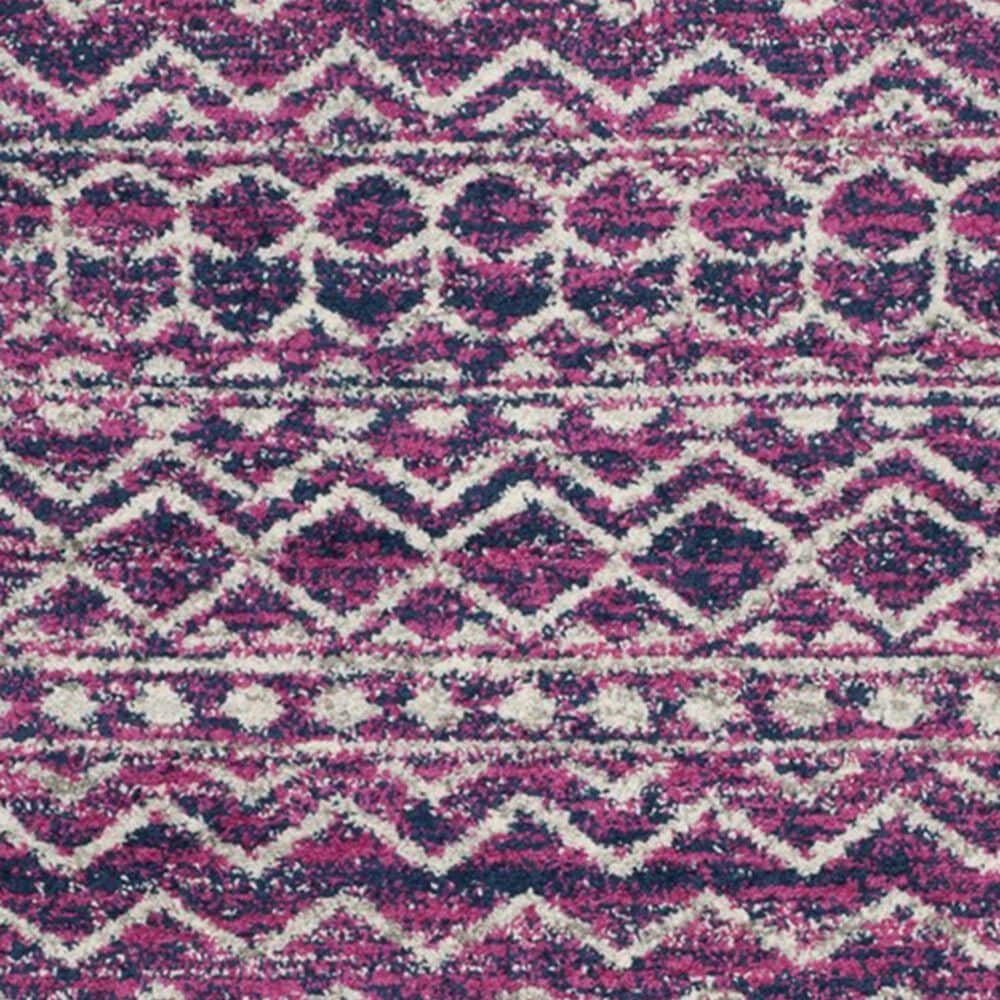 Safavieh Madison MAD606M 5&#39;1&quot; x 7&#39;6&quot; Fuchsia and Navy Area Rug, , large