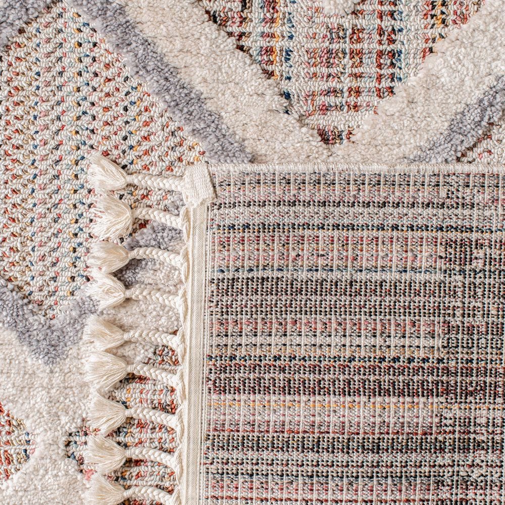 Safavieh Marrakesh 6&#39;6&quot; x 9&#39; Grey and Multicolor Area Rug, , large