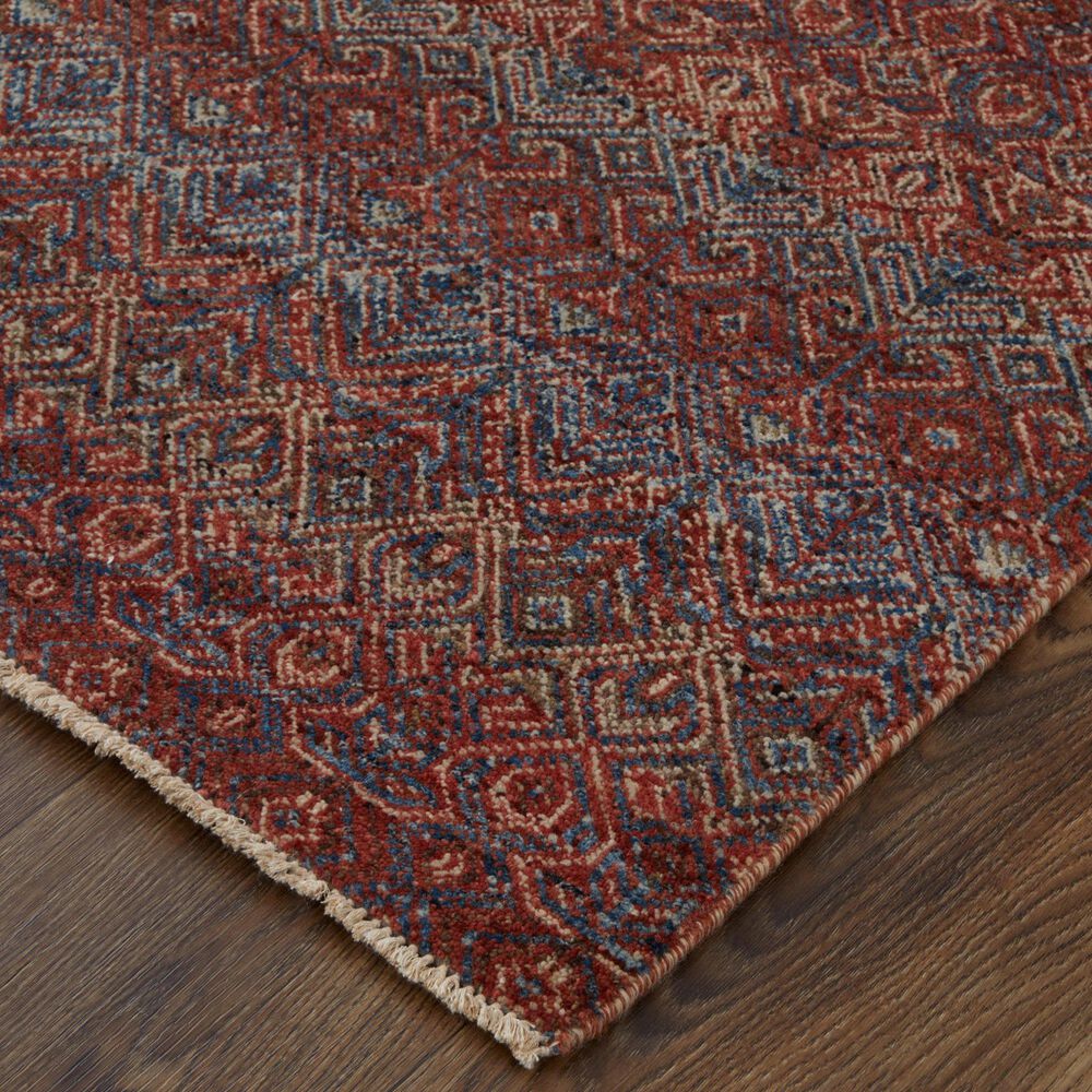 Feizy Dakota 3&#39;6&quot; x 5&#39;6&quot; Red and Multicolor Area Rug, , large