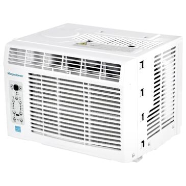 Keystone 8000 BTU Window Mounted Air Conditioner in White, , large