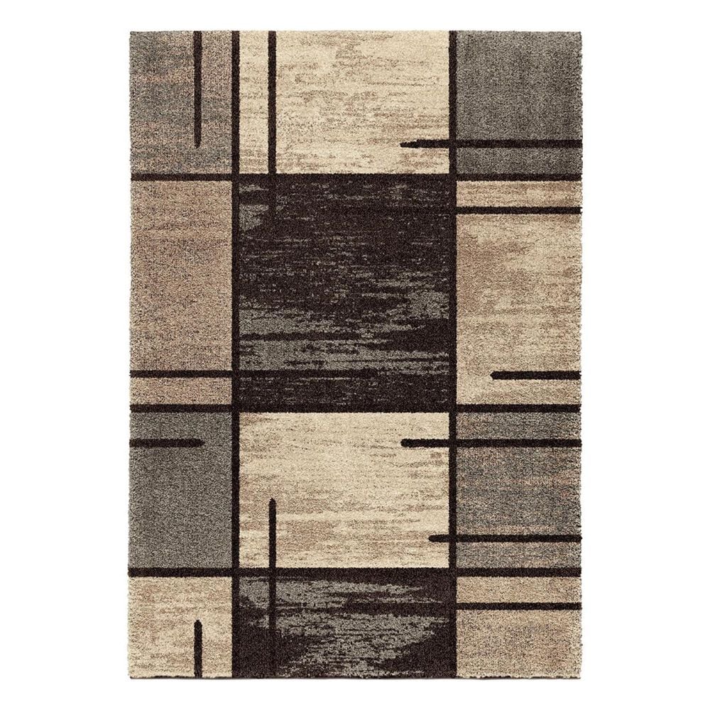 Orian Amer Heritage Armada 4301 7'10" x 10'10" Charcoal Area Rug, , large