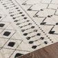 Surya Lavadora 7"10" x 10" Black, Gray, Light Beige and Cream Area Rug, , large