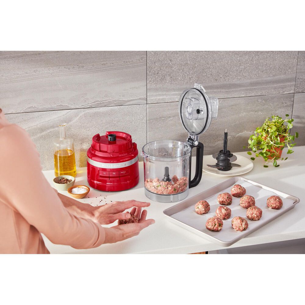 KitchenAid 9 Cup Food Processor in Empire Red, , large